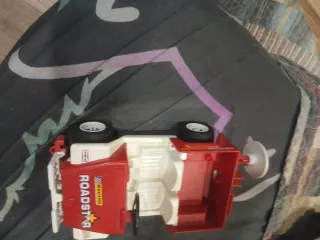 Jeep Roadster Rojo y Blanco playmobil