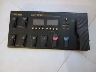 Boss GT-100 Procesador de Efectos
