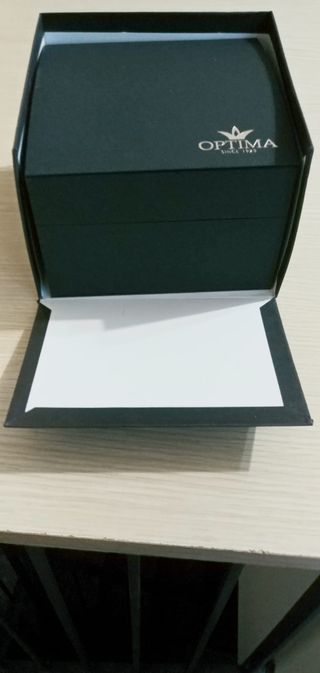 Orologio Cronografo Uomo Optima Oro Argento