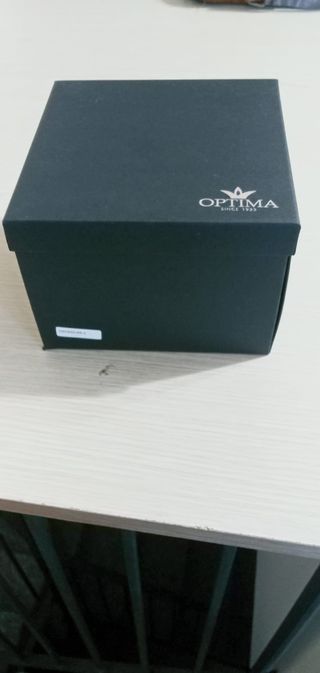 Orologio Cronografo Uomo Optima Oro Argento