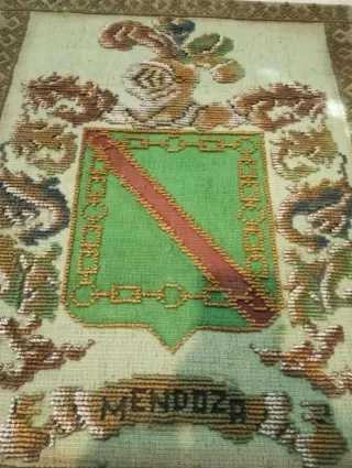 Escudo de armas antiguo Mendoza