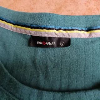 Vestido punto turquesa talla L