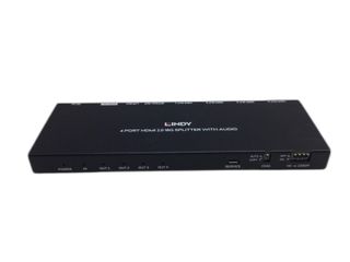 LINDY 4 Puertos HDMI 2.0 18G Splitter Audio