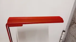 Lampada Design Tronconi 1982 Rossa