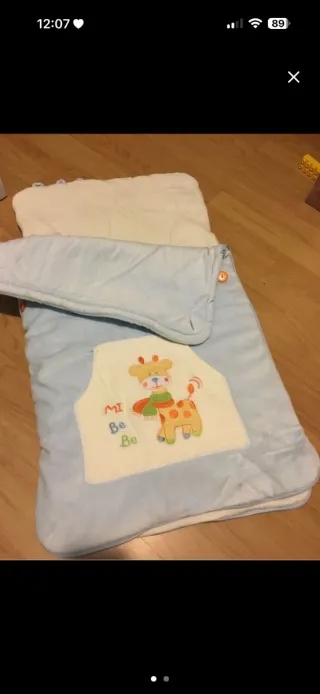 Saco para carrito de bebé con jirafa