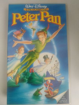 VHS Peter Pan Disney Clásicos Español