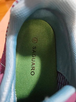 Zapatillas Saguaro Moradas Talla 38