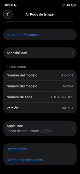 AirPods 3 con estuche carga inalámbrica