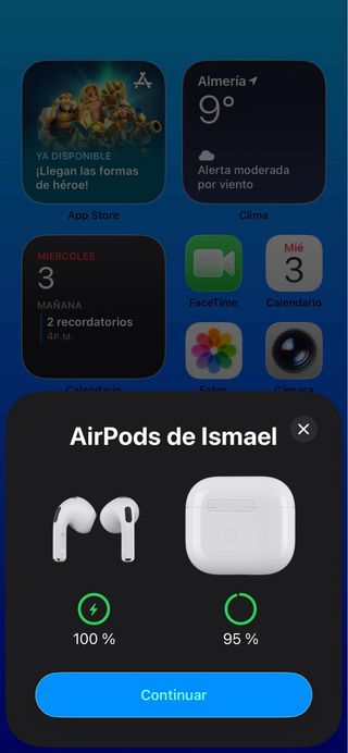 AirPods 3 con estuche carga inalámbrica