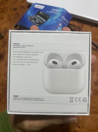 AirPods 3 con estuche carga inalámbrica