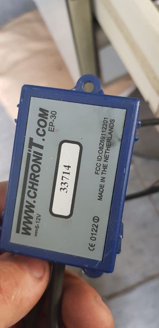 Transpondedor Autocross Es el azul a 12v