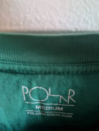 Camiseta Polar Manga Larga Turquesa