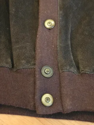 Cazadora de Piel Pedro Bernat Marrón