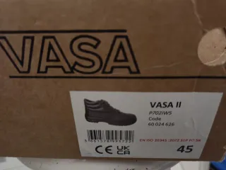 Zapatos botas de seguridad VASA II talla 45