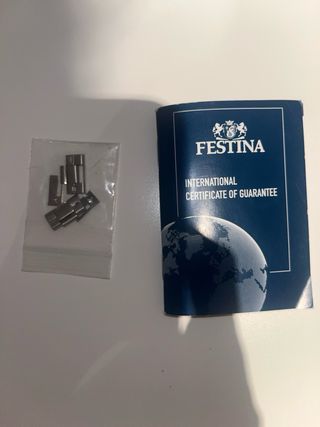 Reloj Festina Plateado