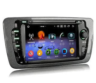 Radio Seat Ibiza, León Android 13 Bluetooth GPS