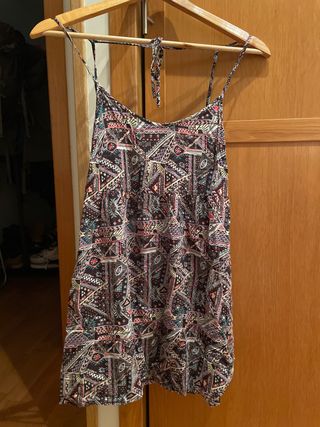 Vestido Verano Étnico H&M Talla 34