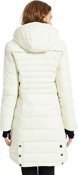 Chaqueta plumífero larga negra Talla M