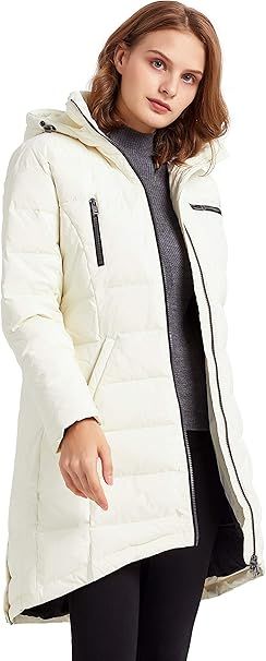 Chaqueta plumífero larga negra Talla M