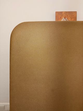 Somier tapizado beige