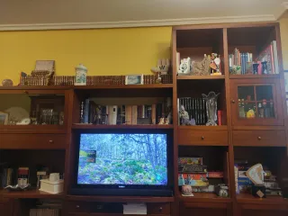 Mueble de salón madera maciza de pino de Soria