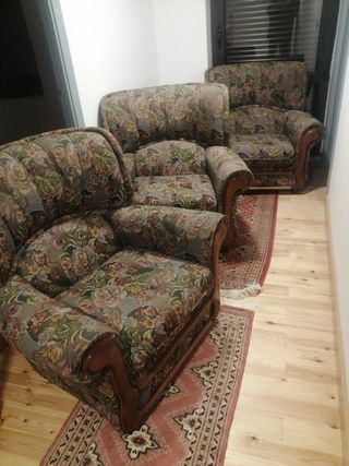 Poltrone singole floreali