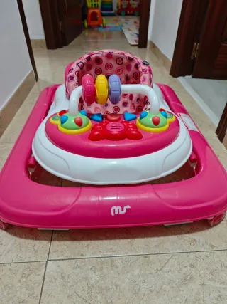 Andador Tacataca Bebé Rosa