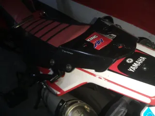 Portabaúl Yamaha XT660 con anclajes SW MOTECH