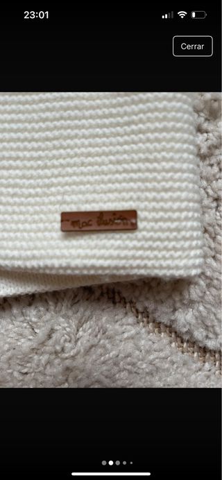 Abrigo de bebé con pelo