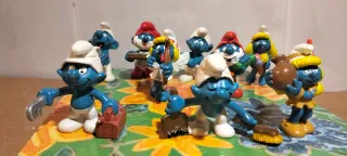 Collezione di Figurine Puffi