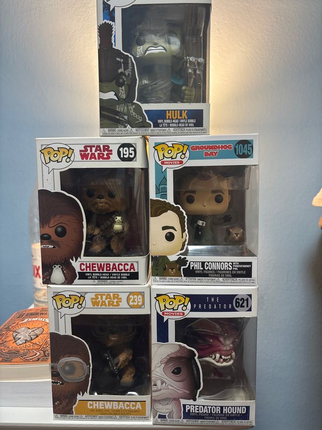 Lote Funko Pop Star Wars, Marvel, Predator