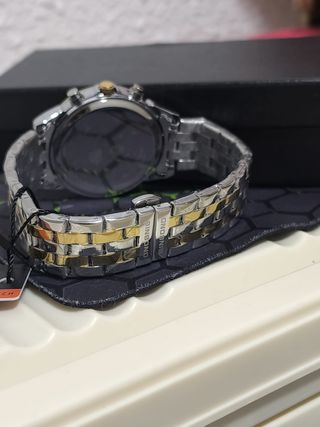 Reloj BINBOND Hombre Azul y Dorado