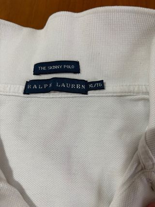 Polo Ralph Lauren The Skinny Polo Bianca