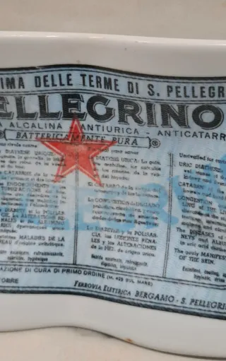 Posacenere S. Pellegrino Vintage Acqua Naturale