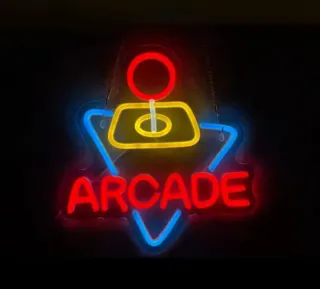 Neón Arcade 30x28.5 cm