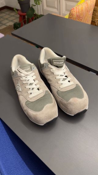 Zapatos de Seguridad Dunlop Talla 47 Beige/Gris