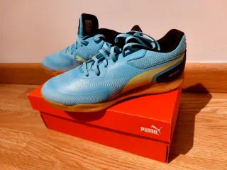 Zapatillas Puma Truco III Azul/Amarillo