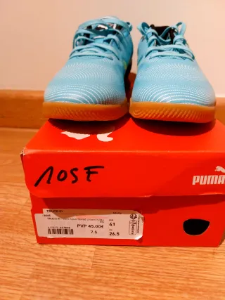 Zapatillas Puma Truco III Azul/Amarillo