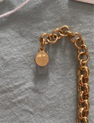 Bracciale Morellato oro con ciondolo strass