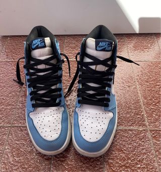 Jordan Air  Azul y Blanco