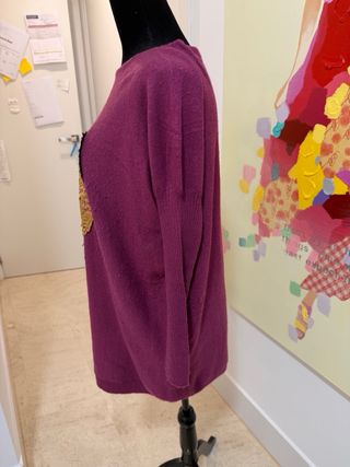 Jersey Corazón Lentejuelas Talla Única