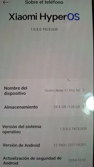 Xiaomi Redmi Note 11 Pro 5G 128GB