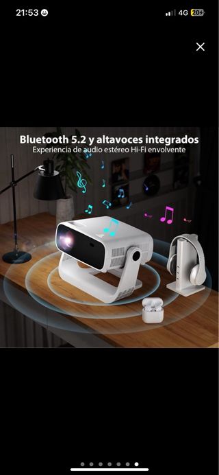 NUEVO Proyector Portátil 2025 Full HD 1080P