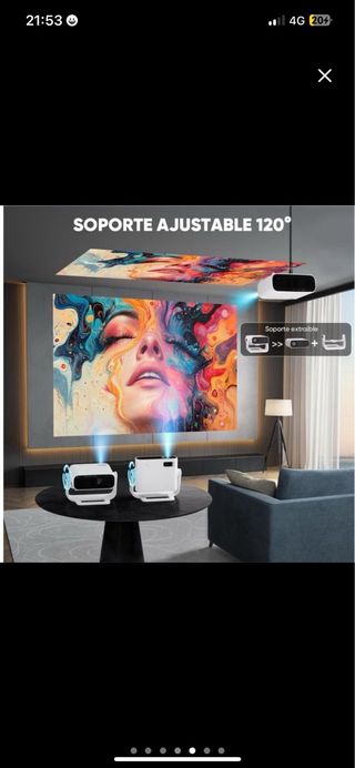 NUEVO Proyector Portátil 2025 Full HD 1080P