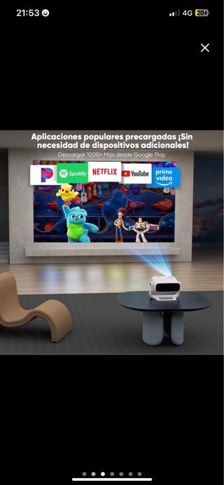 NUEVO Proyector Portátil 2025 Full HD 1080P