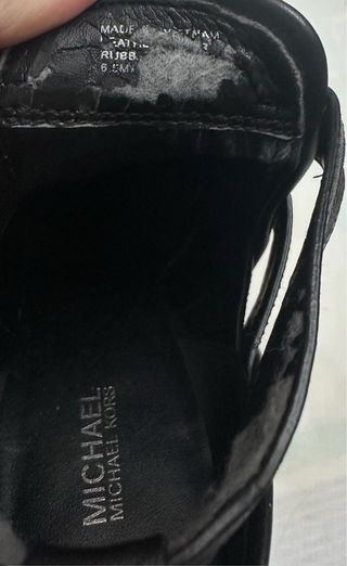 Botines Michael Kors Piel Mujer Negros