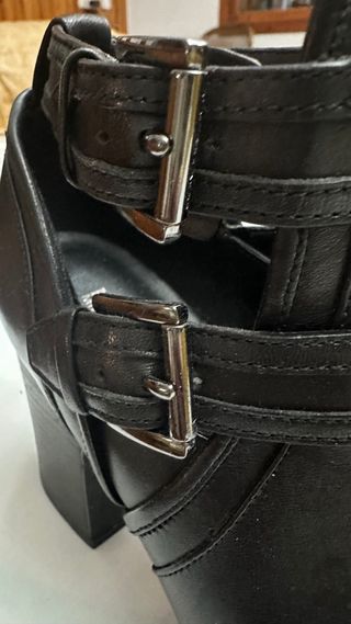 Botines Michael Kors Piel Mujer Negros