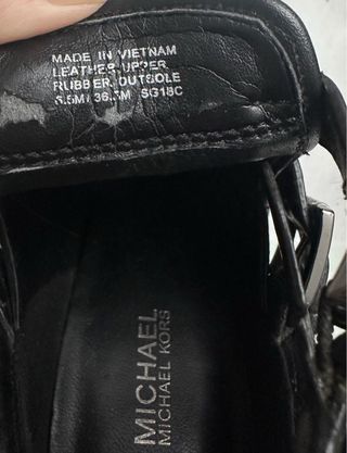 Botines Michael Kors Piel Mujer Negros