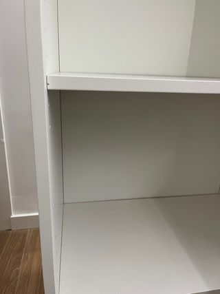 Estantería Bestå Ikea Blanca y Cristal