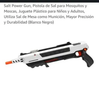 Pistola de Sal para Mosquitos y Moscas